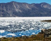 Ice flow in Canada's Arctic